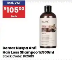Africa Cash and Carry Demar Nuspa Anti Hair Loss Shampoo offer