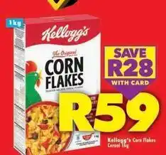Shoprite Kellogg's - corn flakes cereal offer