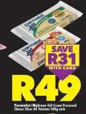 Shoprite Parmalat - full cream processed cheese slices offer