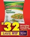 Shoprite Harvestime - frozen mixed vegetables offer
