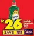 Shoprite Sunlight - dishwashing liquid offer