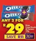 Shoprite Oreo - cream biscuits offer