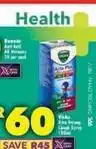 Shoprite Acta plus cough syrup offer