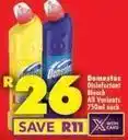Shoprite Domestos - disinfectant bleach offer