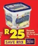 Shoprite Blossom - epic spread 25% fat spread offer