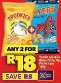 Shoprite Truda spookies maize puffs/flyers puffed corn offer