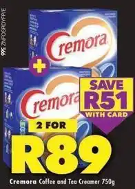 Shoprite Coffee and tea creamer 750g offer