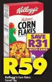 Shoprite Kellogg's - corn flakes cereal offer