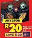 Shoprite Robertsons - spice for mince and spice for fish offer