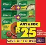 Shoprite Knorr - regular/taste pocket soup offer