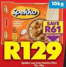 Shoprite Spekko - long grain parboiled white rice offer