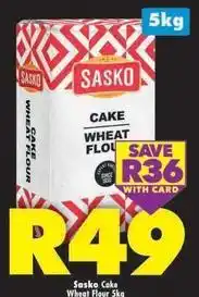 Shoprite Sasko - cake wheat flour offer
