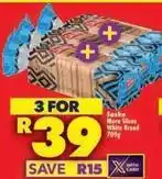 Shoprite Sasko - more slices white bread offer