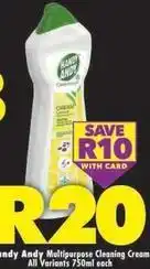 Shoprite Handy andy - multipurpose cleaning cream offer