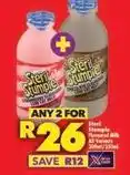 Shoprite Steri stumpie - flavoured milk offer