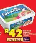 Shoprite Farmhouse - ice cream all variants offer