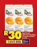 Shoprite Fruit juice blend offer