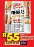 Shoprite Rainbow - viennas with cheese offer