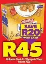 Shoprite Bokomo - wholegrain wheat biscuits offer