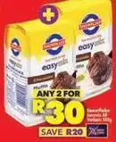Shoprite Snowflake - easy mix chocolate muffin offer