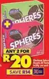 Shoprite Chelsea - spheres biscuits offer
