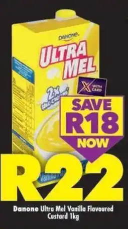 Shoprite Danone Ultra Mel Vanilla Flavoured Custard offer