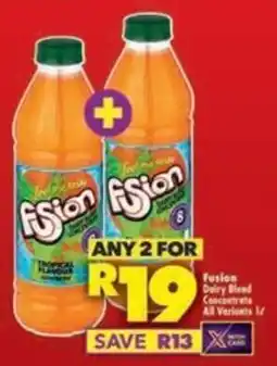 Shoprite Fusion offer