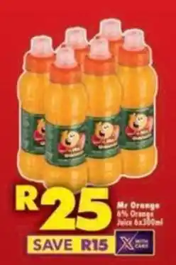 Shoprite Mr Orange Juice offer