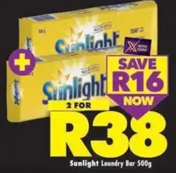 Shoprite Sunlight Laundry Bar offer