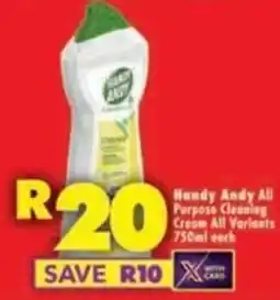 Shoprite Handy Andy All Purpose Cleaning Cream offer