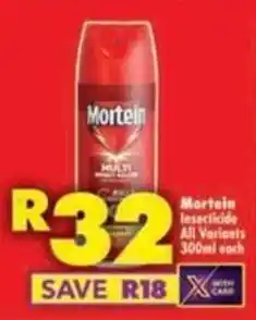 Shoprite Mortein Insecticide offer