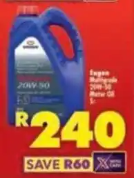 Shoprite Ingen Multi-grade 20W-50 Motor Oil offer