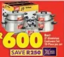 Shoprite Hart Aluminium Cookware Set offer