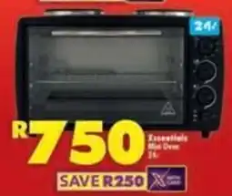 Shoprite Essentials Mini Oven offer