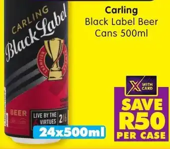 Carling Black Label Beer