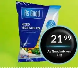 Super Save As Good mixed vegetables offer