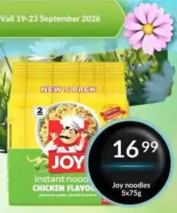 Super Save Joy instant noodle chicken flavour offer
