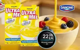 Super Save Danone Ultramel custard offer