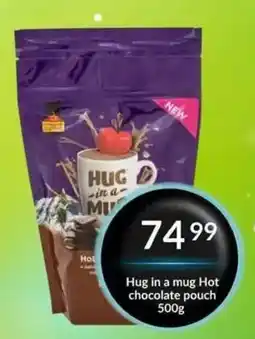 Super Save Hug in a mug Hot chocolate pouch offer