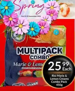 Super Save Risi Marie & Lemon Creams Combo Pack offer