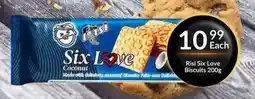 Super Save Risi Six Love Coconut Biscuits offer