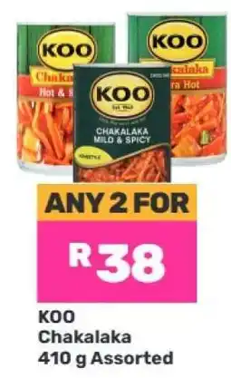 Game KOO CHAKALAKA offer