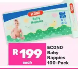 Game ECONO Baby Nappies 100-Pack offer