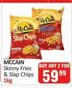 KitKat Cash and Carry Mccain skinny fries & slap chips offer