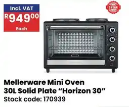 Africa Cash and Carry Mellerware Mini Oven offer