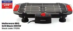 Africa Cash and Carry Mellerware BBQ Grill Black offer