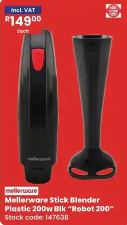 Africa Cash and Carry Mellerware Stick Blender offer