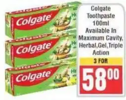 Frontline Colgate Toothpaste offer