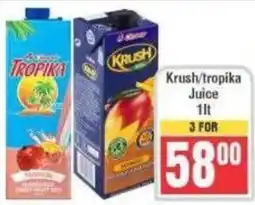Frontline Krush/tropika Juice offer