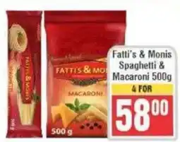 Frontline Fatti's & Monis Spaghetti & Macaroni offer